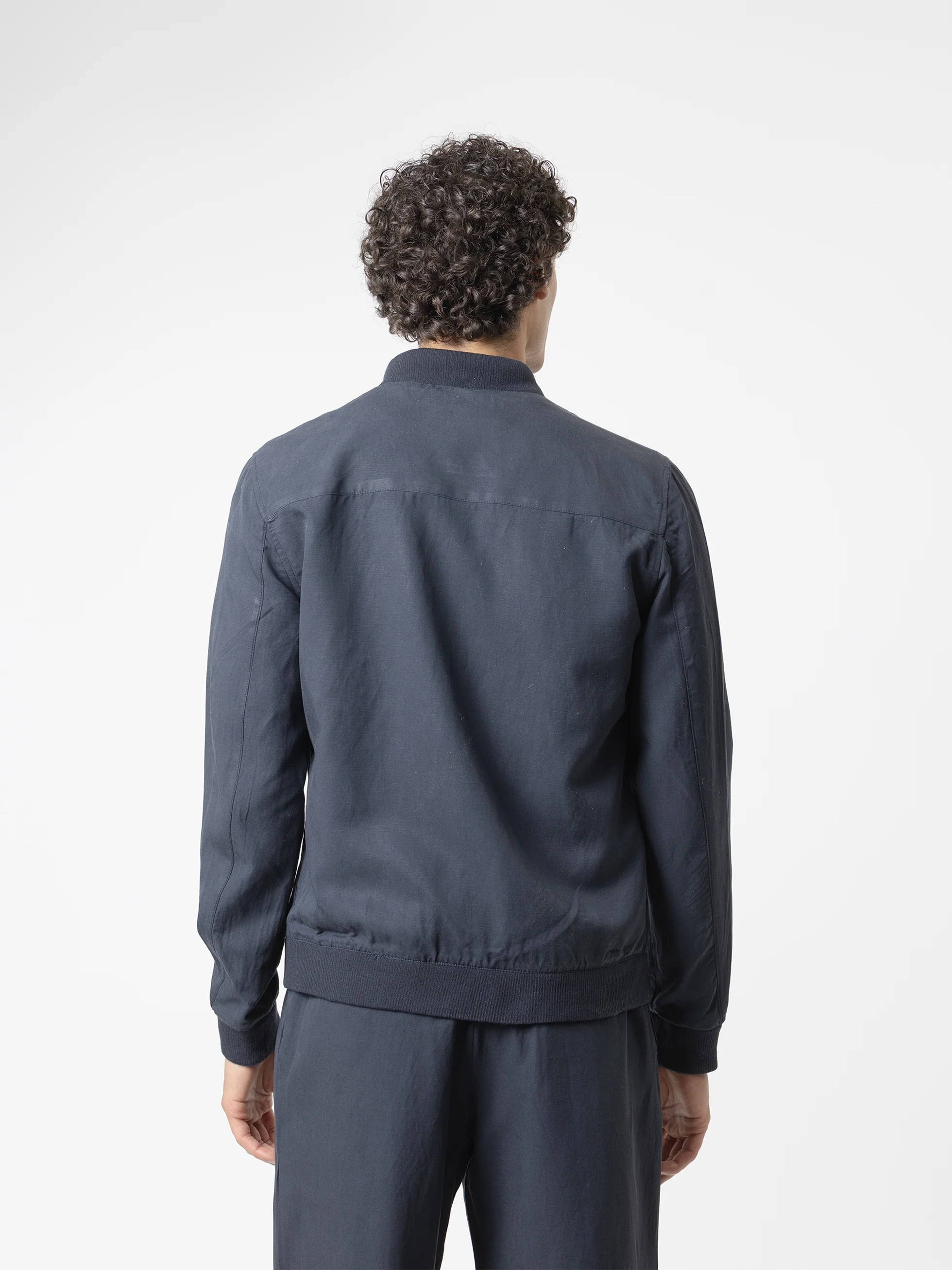 CAZADORA BOMBER LINO MARINO - Image 5
