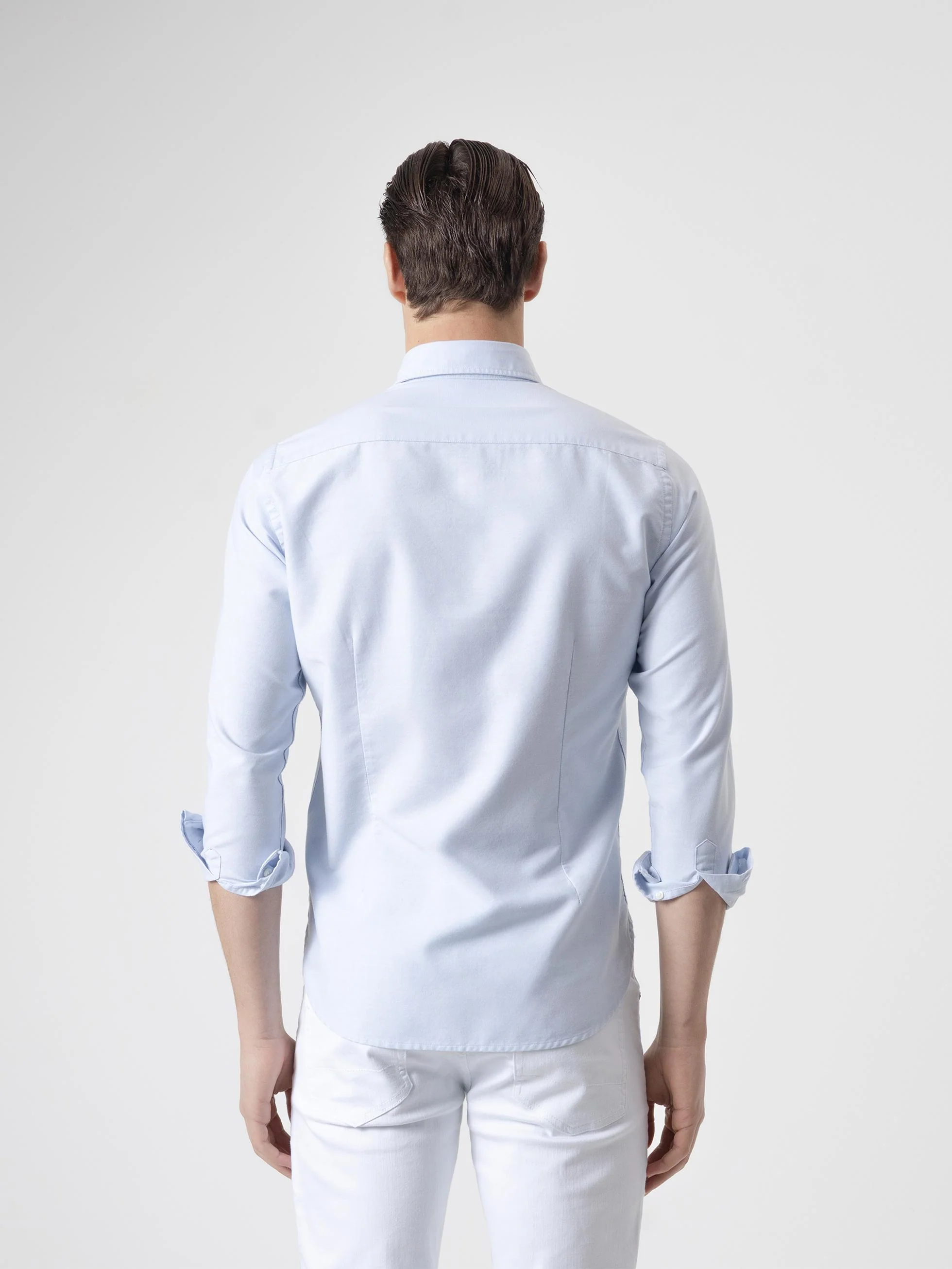 CAMISA OXFORD CELESTE - Image 4