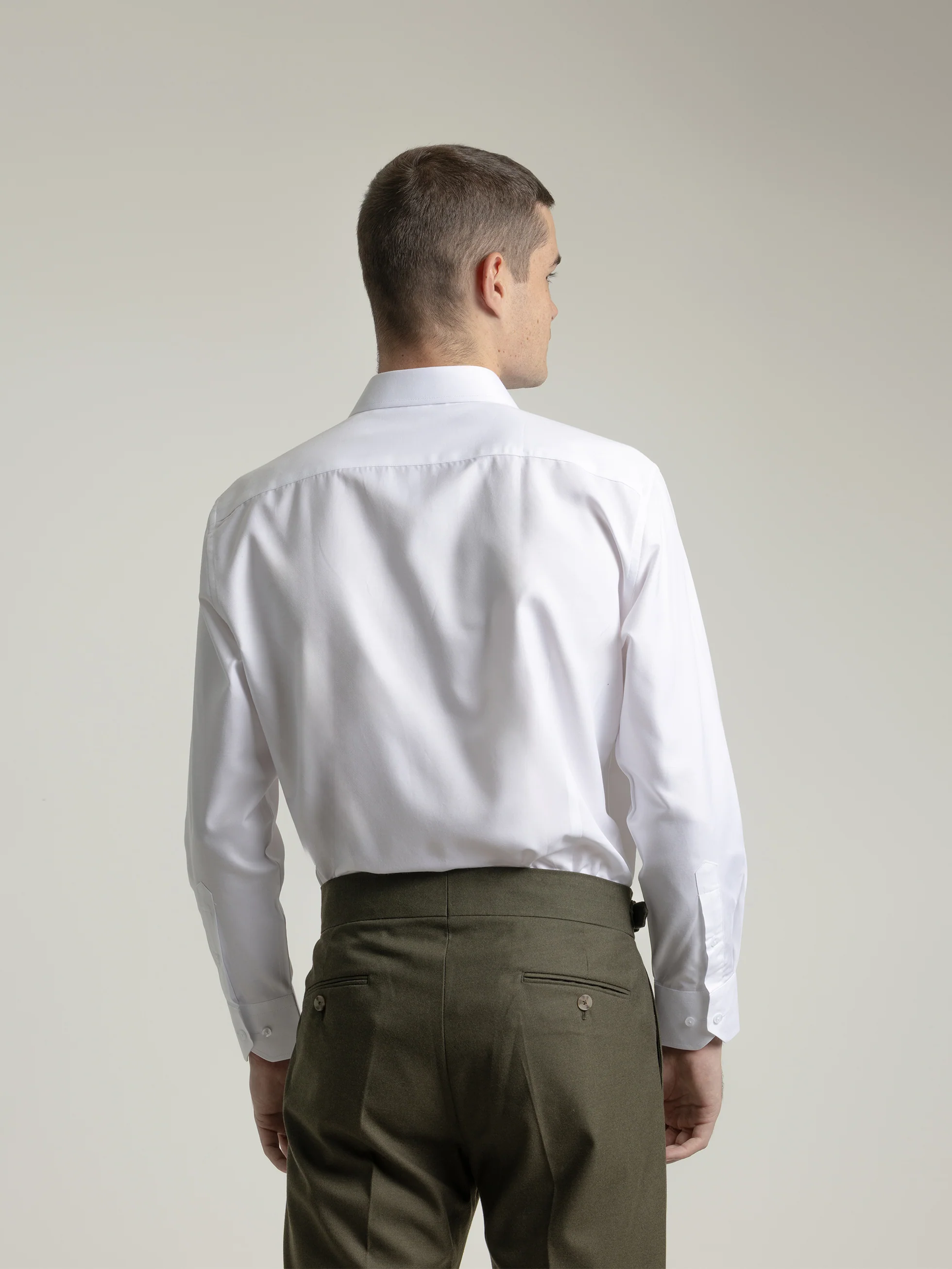 CAMISA TWILL VESTIR BLANCA - Image 5