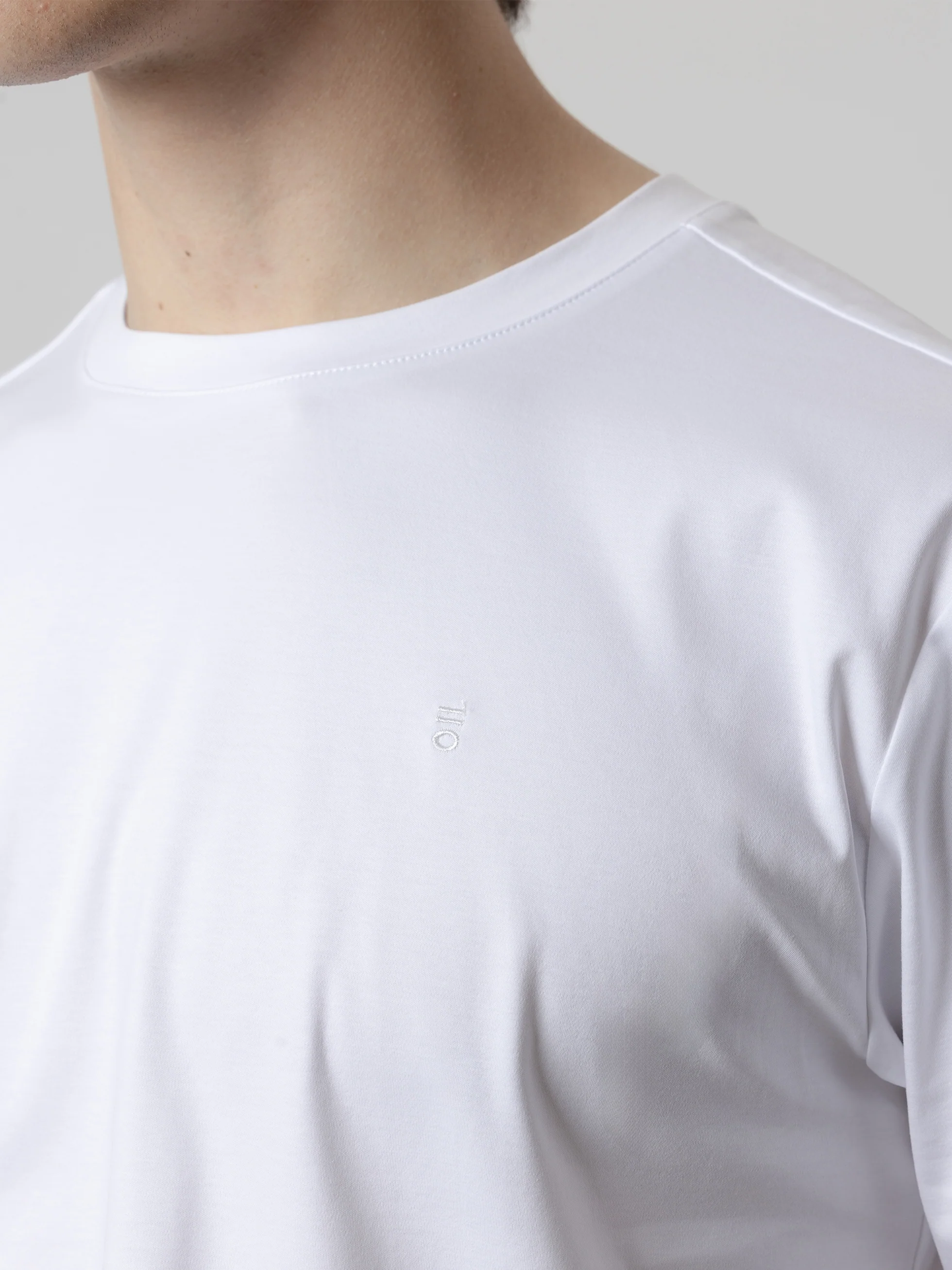 CAMISETA OVERSIZE INTERLOCK BLANCO - Image 3