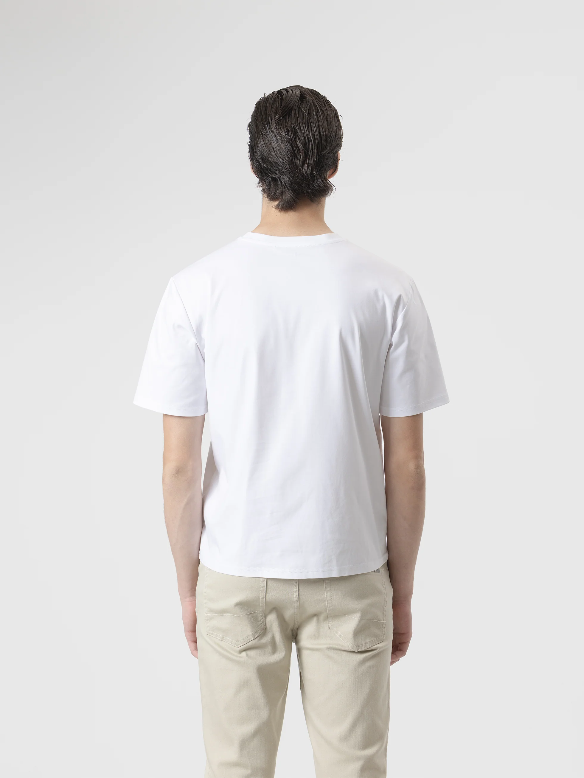 CAMISETA OVERSIZE INTERLOCK BLANCO - Image 5