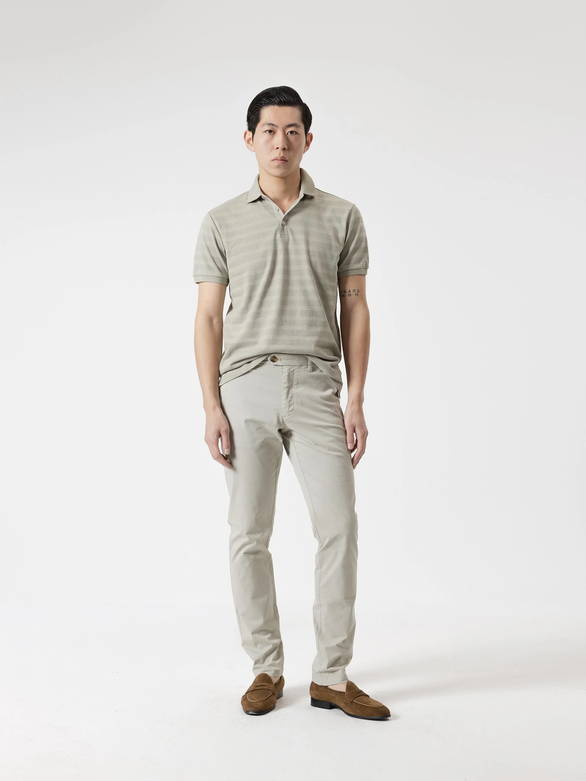 PANTALON CHINO TWILL PIEDRA - Image 3