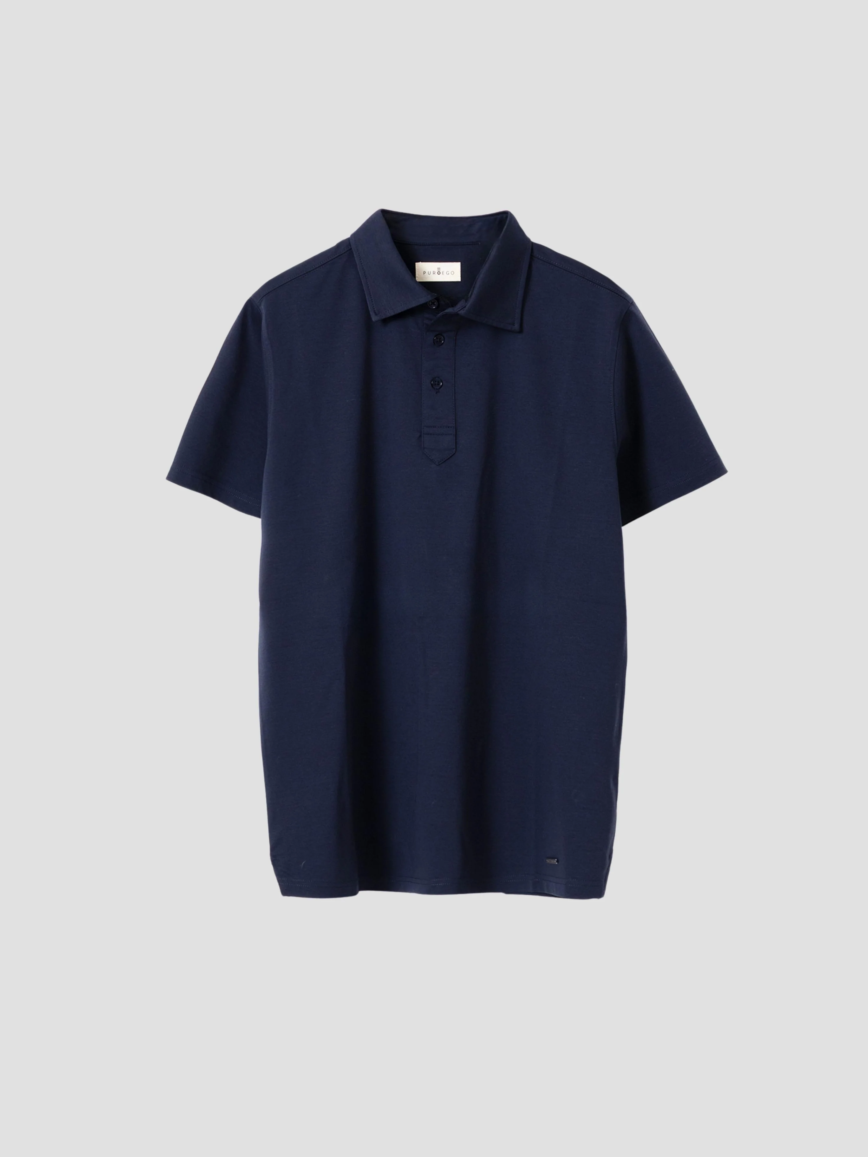 POLO INTERLOCK MARINO