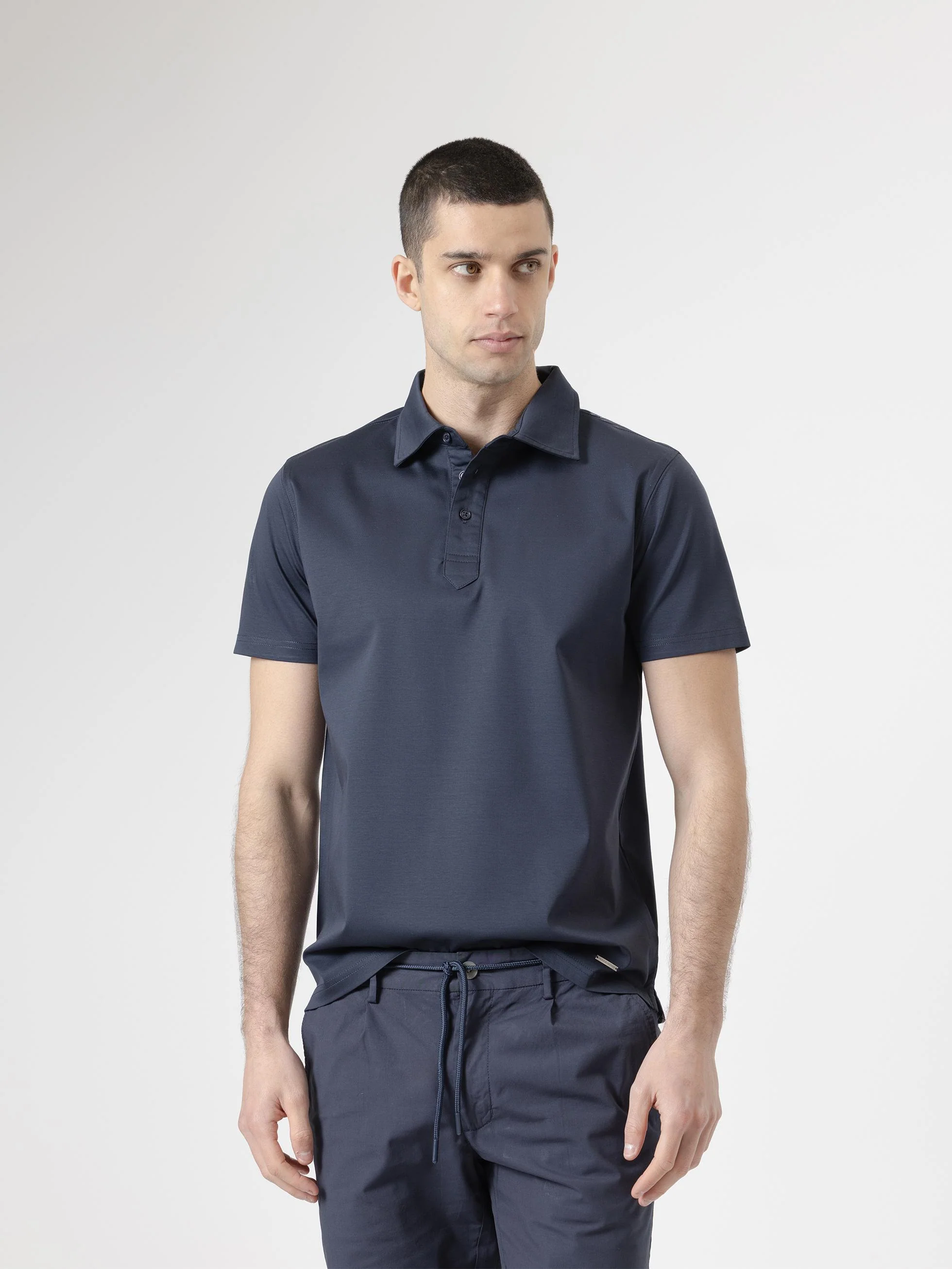 POLO INTERLOCK MARINO - Image 4
