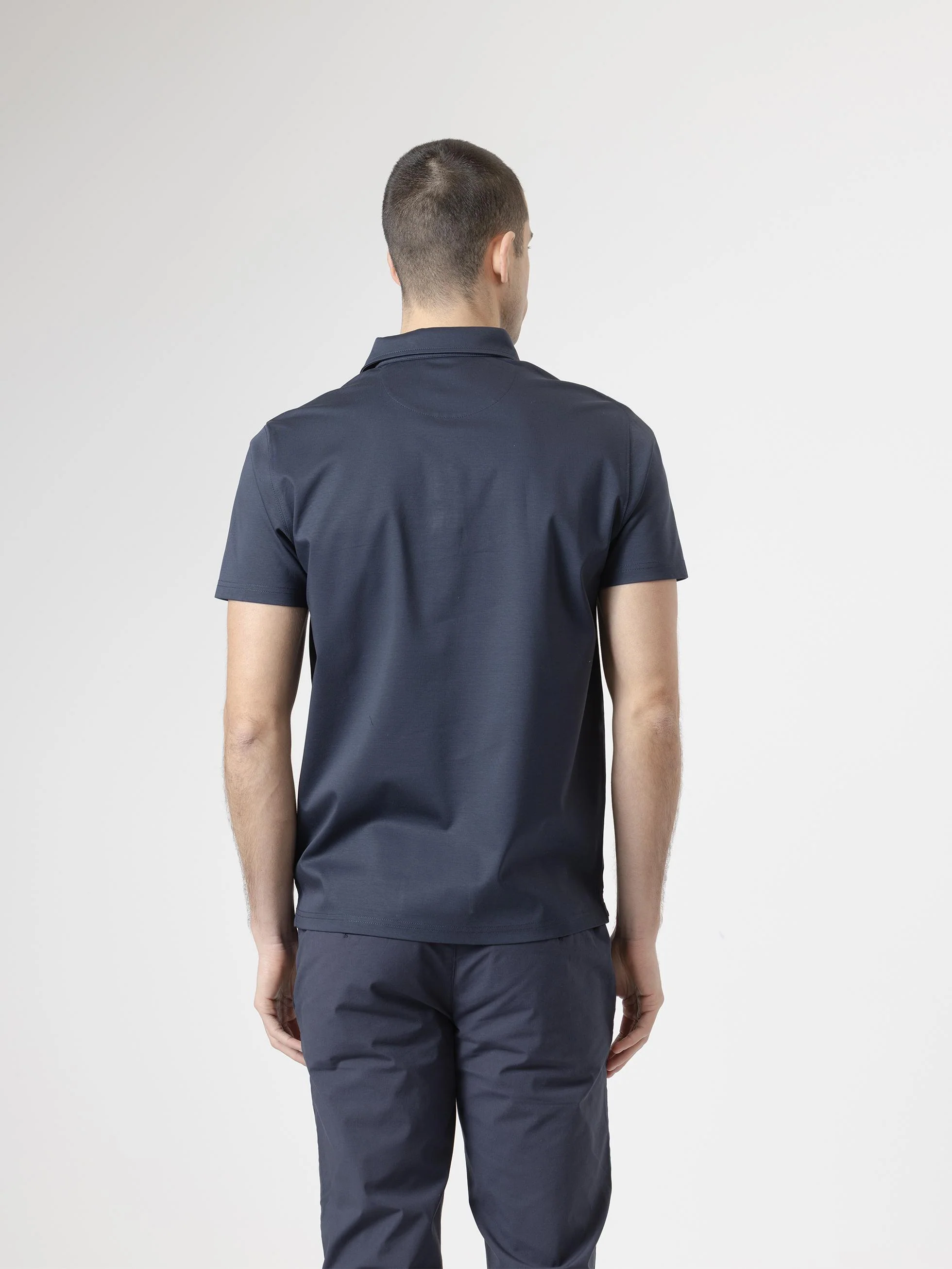 POLO INTERLOCK MARINO - Image 5