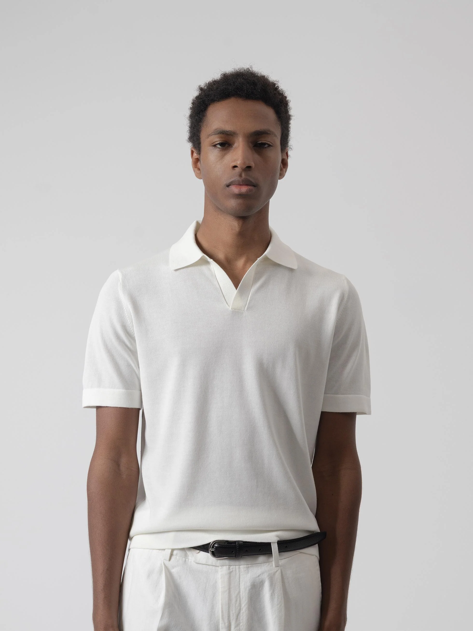 POLO PUNTO JERSEY BLANCO ROTO - Image 4