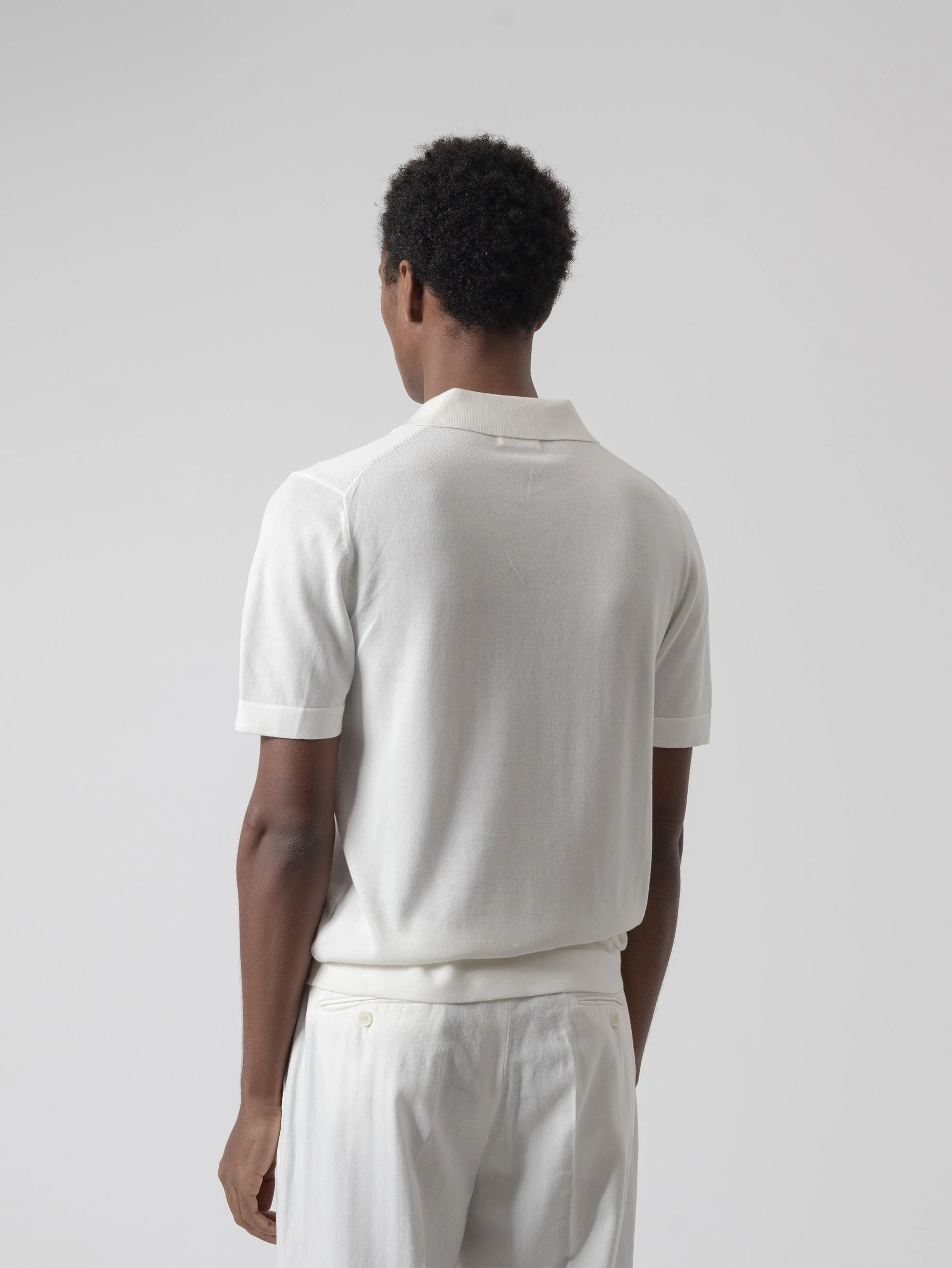 POLO PUNTO JERSEY BLANCO ROTO - Image 5