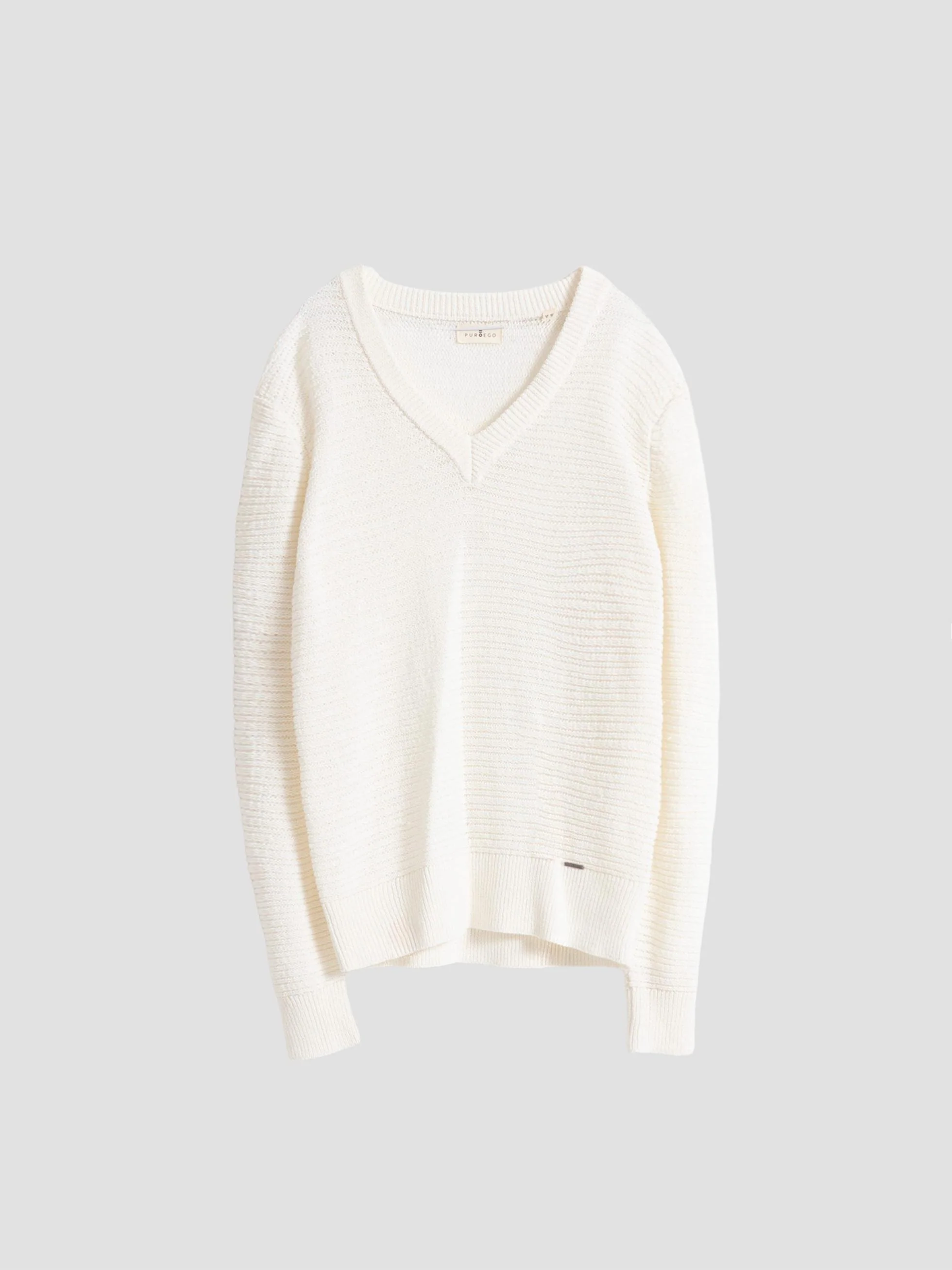 JERSEY CROCHET LINO BLANCO